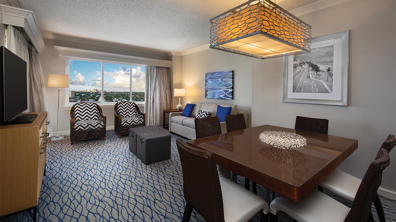 Living Room and Dining Room